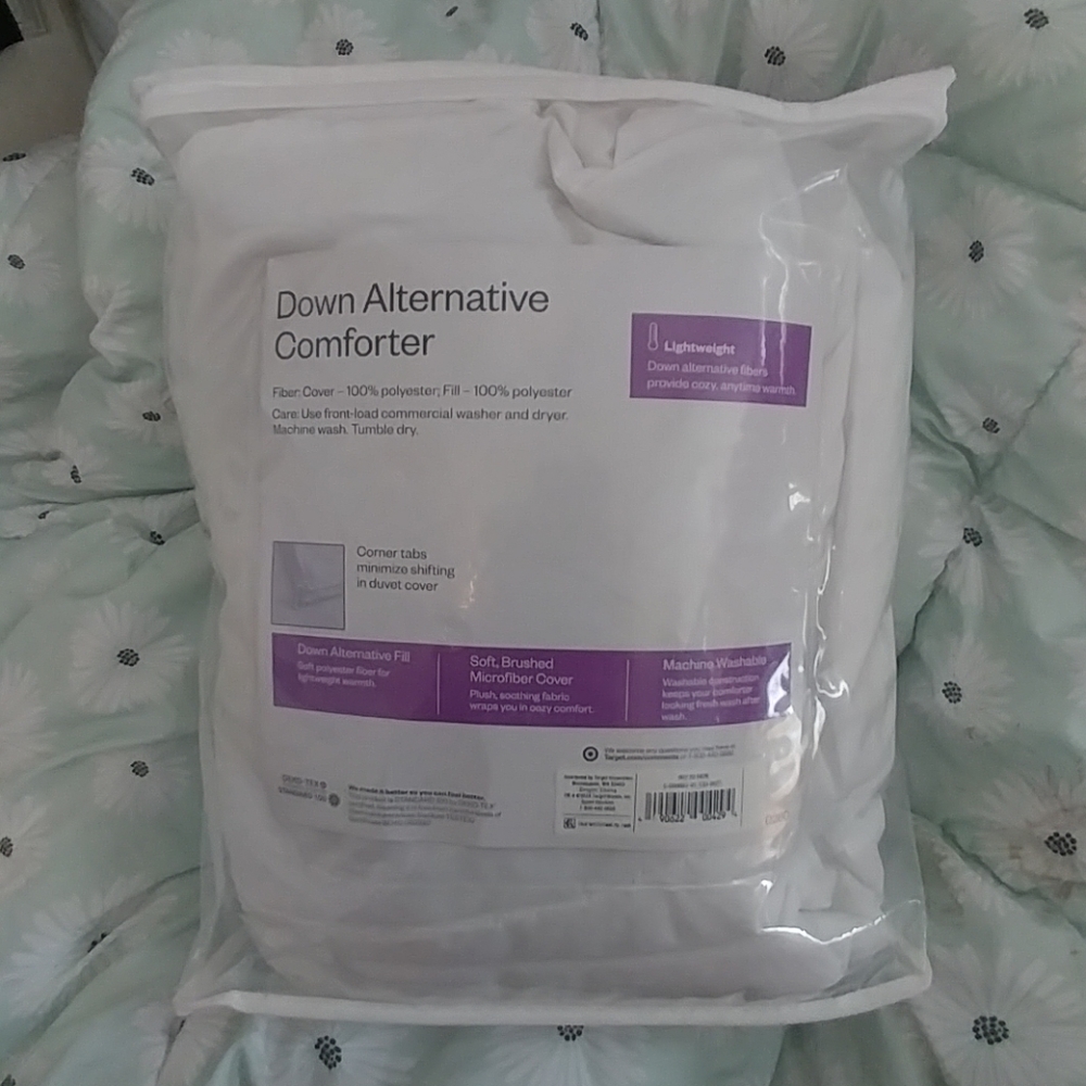 Real Essentials down alternative comforter
